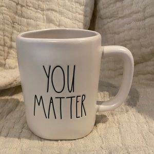 Rae Dunn You Matter coffee mug